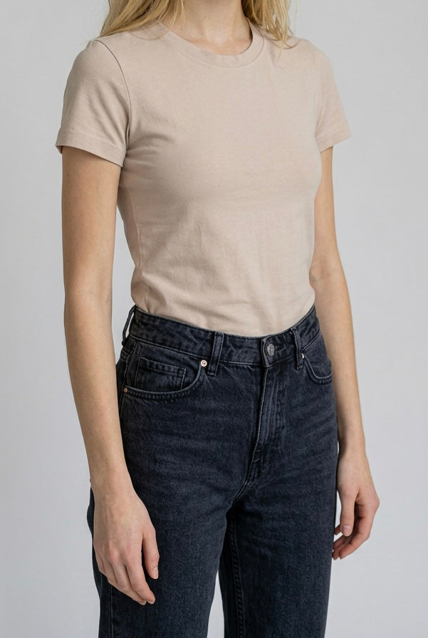 round neck cotton top