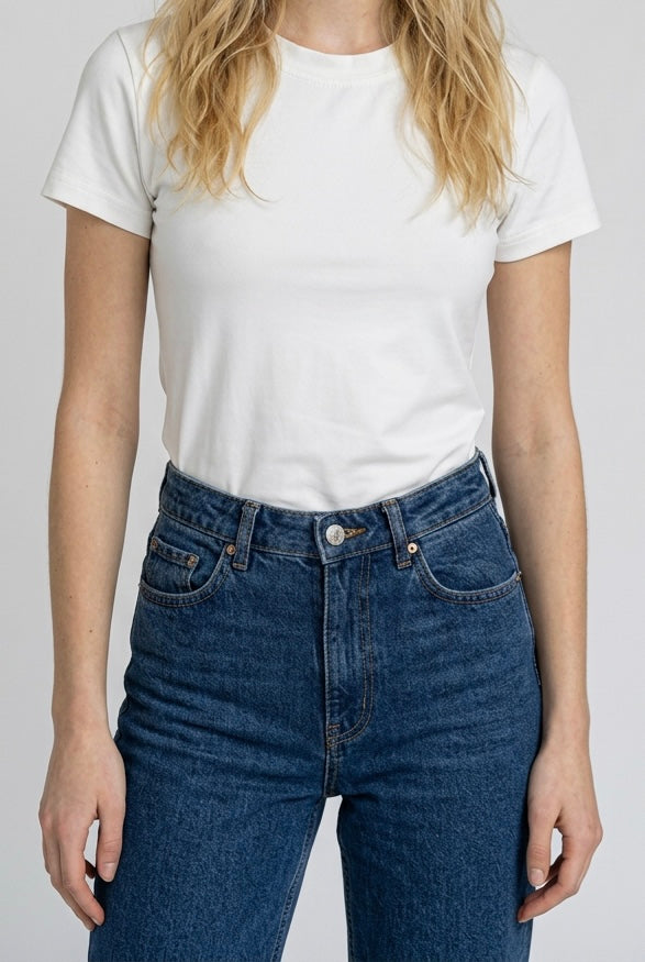 round neck cotton top